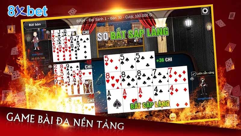 Cách tính chi mậu binh 8XBet cơ bản dễ hiểu Hướng dẫn chơi mậu binh 8XBet cho người mới